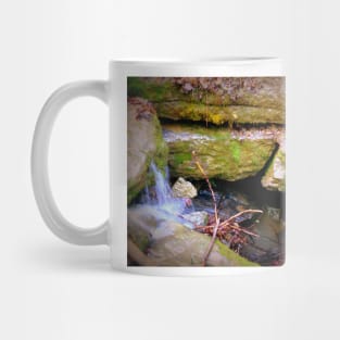 The River Descends In To Darkness Mug